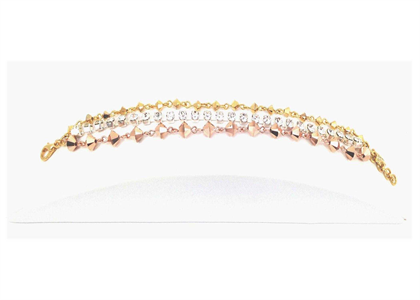 3 Tone Plated | Fashion Anklets